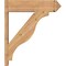 Ekena Millwork Funston Smooth Arts and Crafts Outlooker, Western Red Cedar, 7 1/2"W x 28"D x 32"H OUT08X28X32FST03SWR - alternate 4